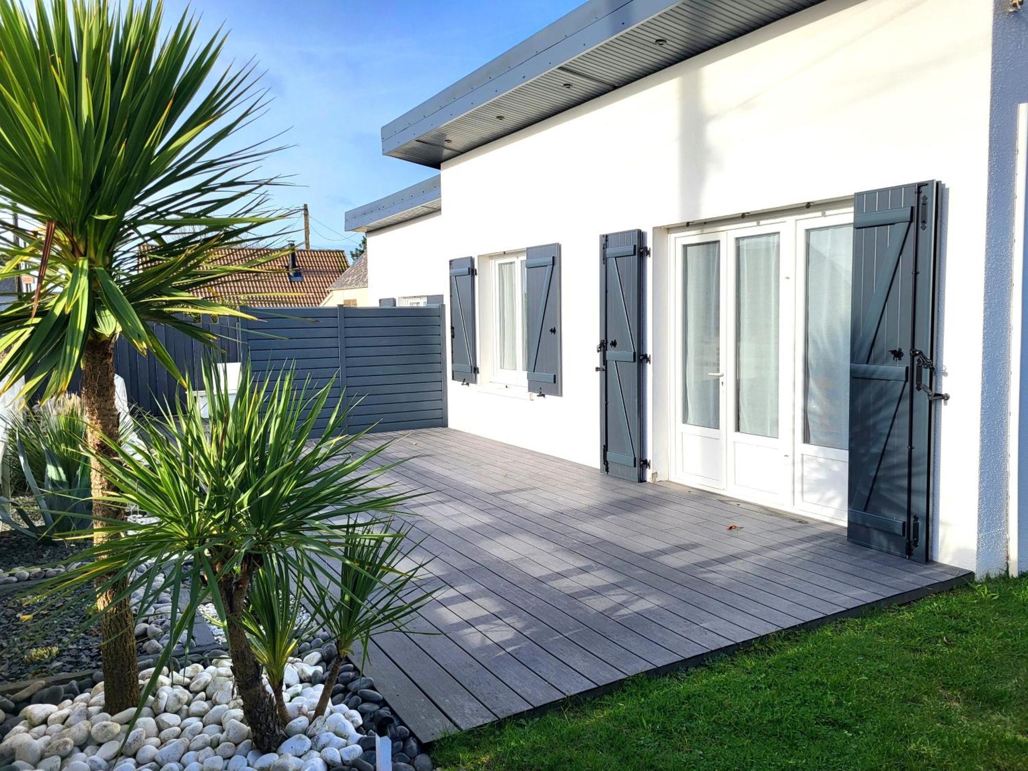 La Villa Kikifil, Bord De Mer Saint-Germain-sur-Ay Exterior photo